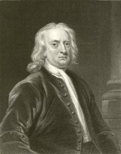 Sir Isaac Newton af English School