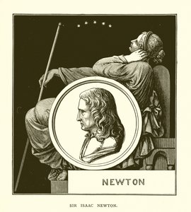 Sir Isaac Newton af English School