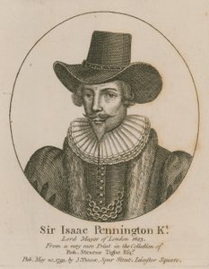 Sir Isaac Pennington, overborgmester i London 1643 af English School