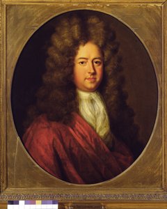 Sir John Gascoigne, 5. baronet (1661-1728) (olie på lærred) af English School