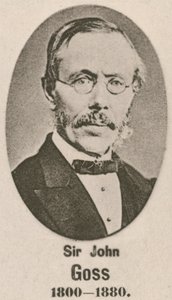 Sir John Goss (dybtryk) af English School
