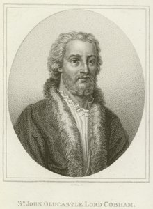 Sir John Oldcastle, Lord Cobham (gravering) af English School