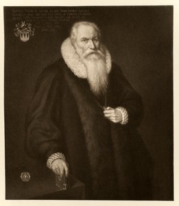 Sir Peter Young, fra James I og VI, trykt af Manzi Joyant & Co. Paris, 1904 af English School