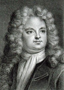 Sir Richard Steele (1672-1729) (gravering) af English School