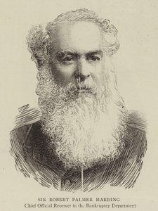 Sir Robert Palmer Harding (gravering) af English School