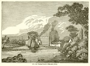 Sir Thomas Lombes Silk-Mill, Derby af English School