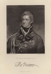 Sir Thomas Munro af English School