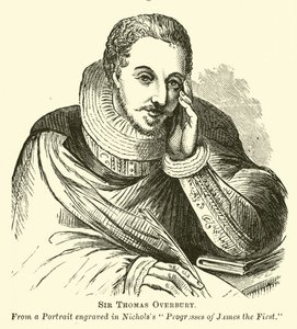Sir Thomas Overbury  af English School