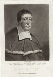 Sir Thomas Twisden Baronet af English School