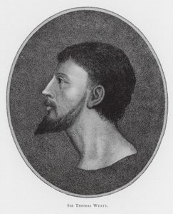 Sir Thomas Wyatt (litografi) af English School