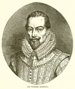 Sir Walter Raleigh af English School