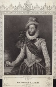 Sir Walter Raleigh af English School