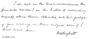Sir Walter Scott af English School