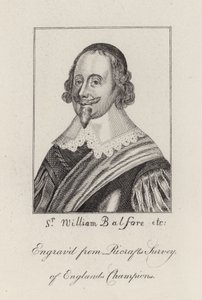 Sir William Balfour (gravering) af English School