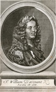 Sir William Davenant af English School