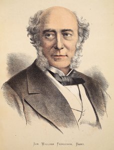 Sir William Ferguson, Bart, illustration fra The Pictorial Edition of the Life and Discoveries of David Livingstone af J. Ewing Richie, pub. af A. Fullarton & Co., 1876 af English School