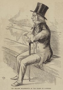 Sir William Molesworth i Underhuset (gravering) af English School