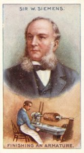 Sir William Siemens, beendet einen Anker