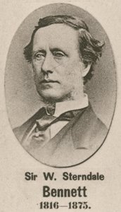 Sir William Sterndale Bennett (dybtryk) af English School