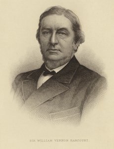 Sir William Vernon Harcourt af English School