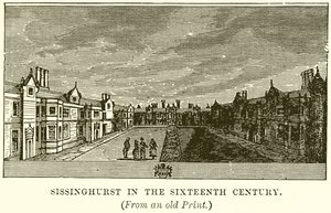 Sissinghurst i det sekstende århundrede af English School