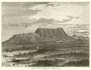 Stedet for Susa (Shushan), Esther, ii, 5 (gravering) af English School