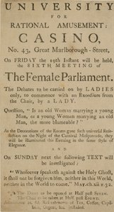 Sjette møde i det kvindelige parlament af English School