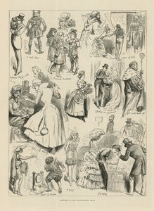 Skitser ved Shakespeare Show af English School