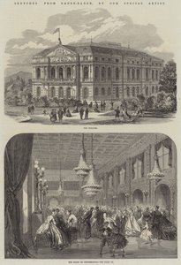Skitser fra Baden-Baden (gravering) af English School