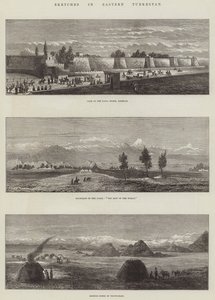 Skitser i det østlige Turkestan (gravering) af English School