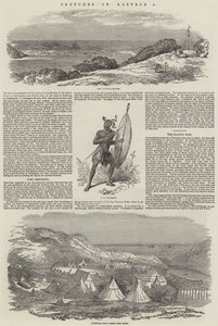 Skitser i Kaffraria (gravering) af English School