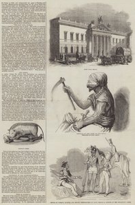 Skitser af Indien (gravering) af English School