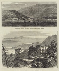 Skitser af Mentone (gravering) af English School