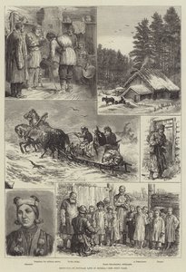 Skizzen des Volkslebens in Russland von English School