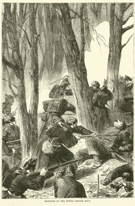 Træfning i skoven før Metz, september 1870 af English School