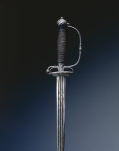 Lille sværd, c.1720-60 af English School