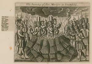 Smithfield martyrer af English School