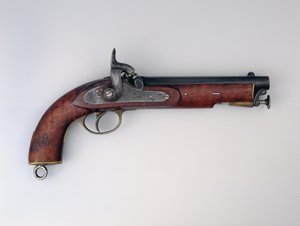 Smoothbore .656 i slagpistol, 1873 af English School
