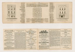 Soho Square, Talliss London Street Views, ca 1838 af English School