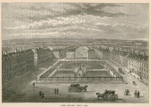 Soho Square, omkring 1700 af English School