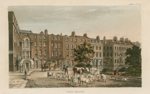 Soho Square, ser mod vest af English School