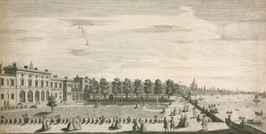 Somerset House, The Strand, London af English School