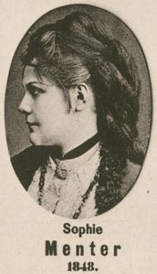 Sophie Menter (gravering) af English School