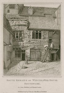 Sydlige rester af Winchester House, Southwark af English School