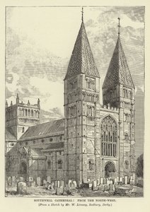 Southwell Kathedrale, von Nordwesten