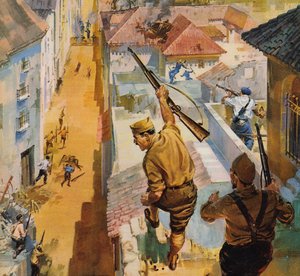 Spanske borgerkrig af English School