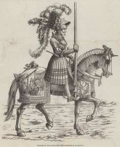 Prøve af trægravering, 1518, Maximilians triumfer af English School