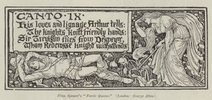 Spensers "Faerie Queene" (gravering) af English School