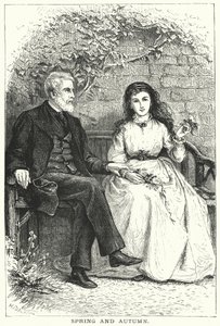 Frühling und Herbst (Gravur)