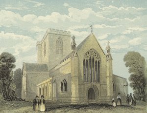 St Asaphs Cathedral, West End af English School